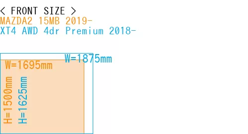#MAZDA2 15MB 2019- + XT4 AWD 4dr Premium 2018-